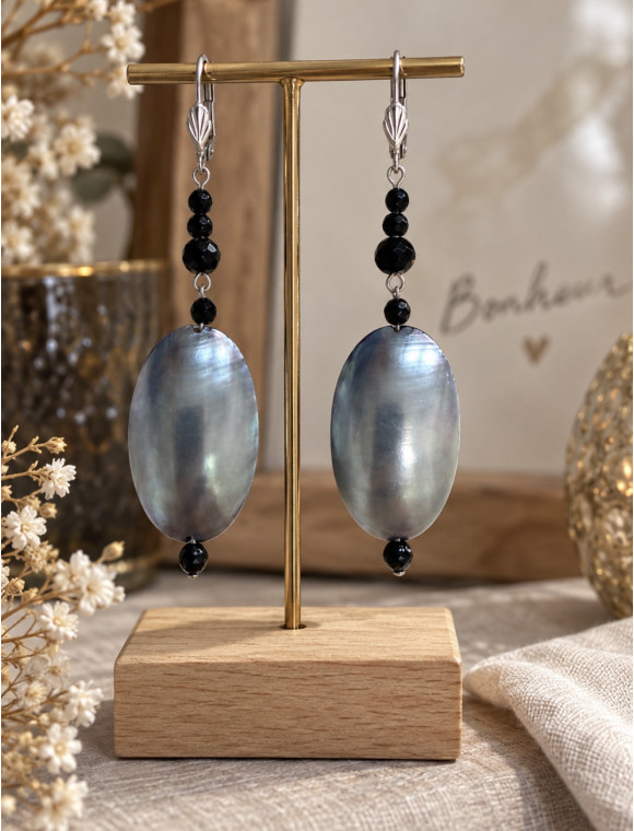 Boucles d’oreilles « Velios » collection Atelier Valbelcreation