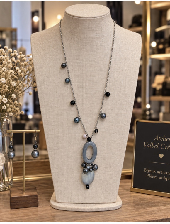 Sautoir « Berlin » Atelier Valbelcreation
