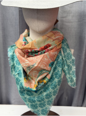 Carré « Anemone » de la collection Brokante