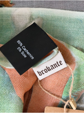 Étole « Aquaverde »de la collection Brokante
