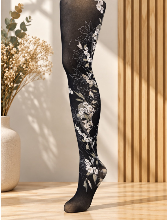 Collants "Jeanne" de la collection Brokante