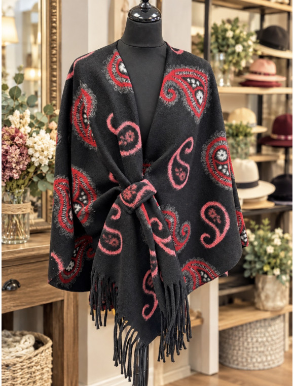cape poncho "Lison"