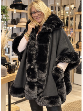 Cape poncho «Bardu"