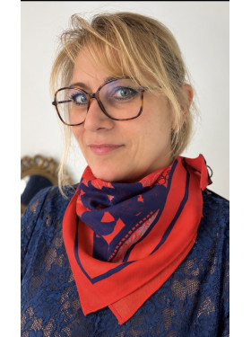 Carré "Bandana" de la collection Brokante
