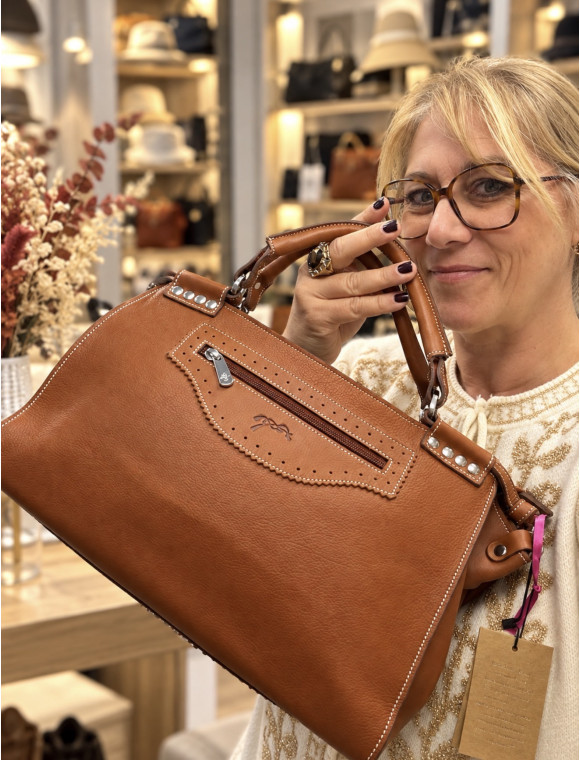 Sac cuir "Chokly" de la collection Pénélope