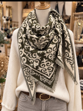 Foulard triangulaire "Zoé"