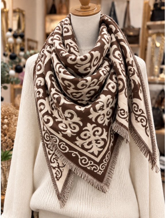 Foulard triangulaire "Zoé"