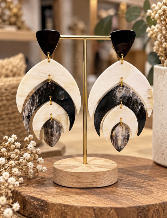 Boucle d'oreilles "Soraya" de la collection Soyang