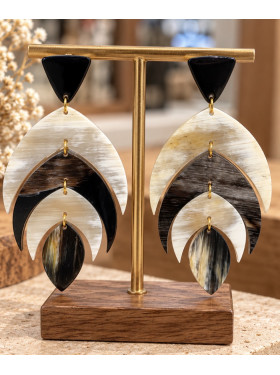 Boucles à pinces « Sora » de la collection Soyang