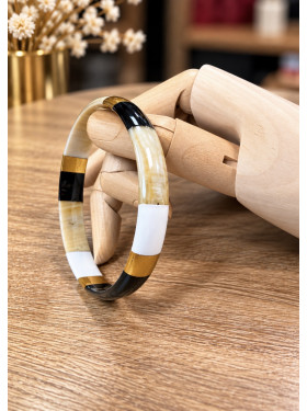 Bracelet en corne "Venus" de la collection Soyang