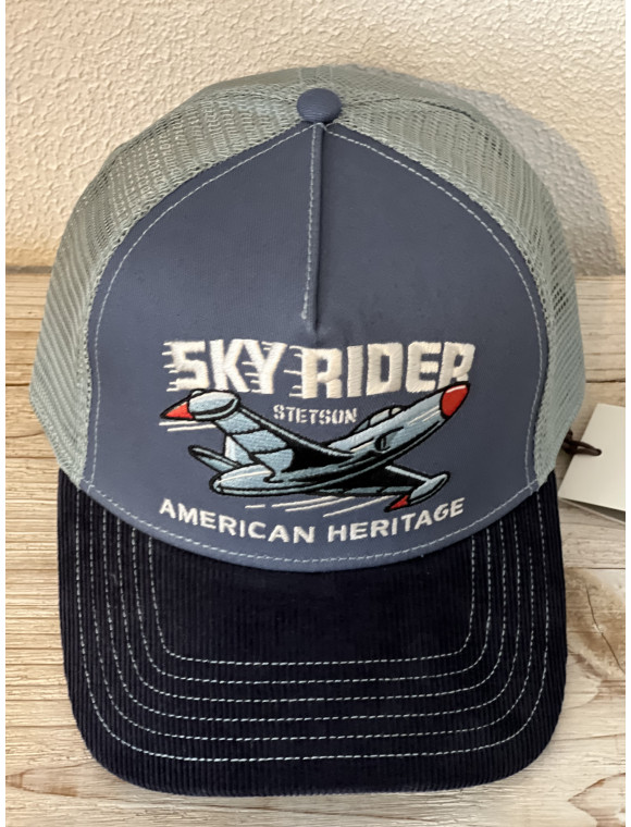 Casquette Trucker Stetson (Rafale)