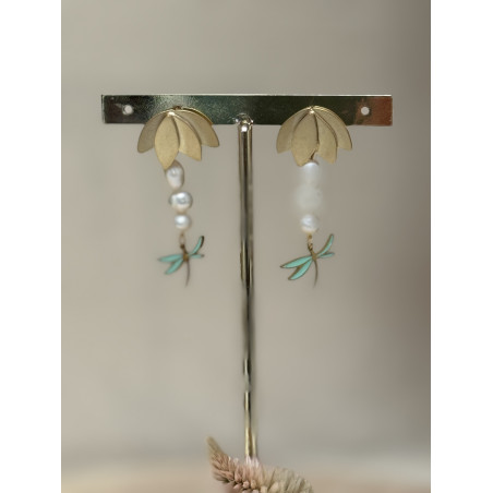 Boucles d'oreilles "Libellules"