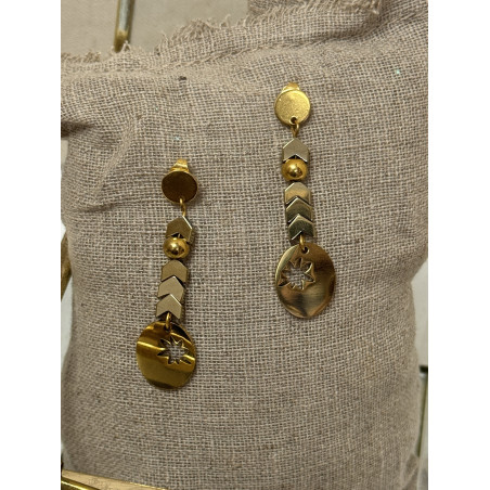 Boucles d'oreille " Aude"