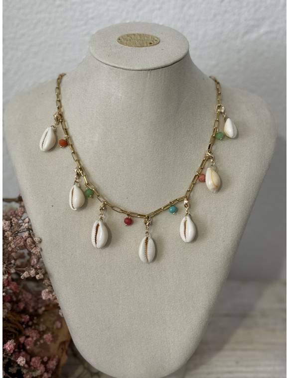 Collier " coquillages et crustacés"