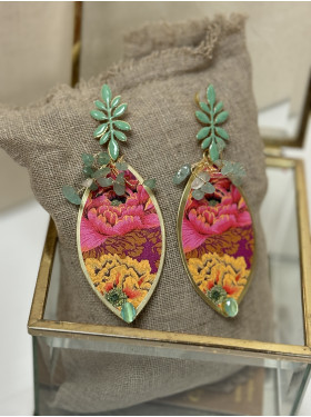 Boucles d’oreilles « La javanaise »