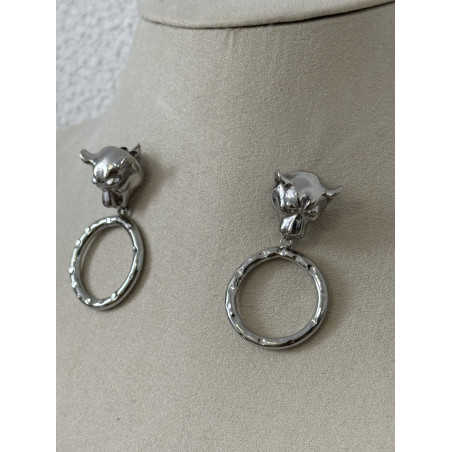 Boucles d'oreilles "Panthère"