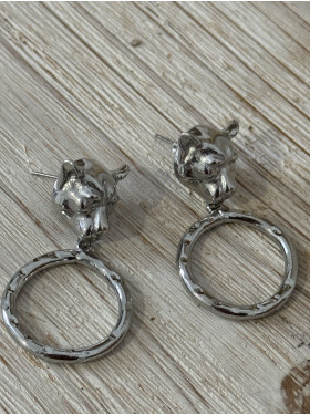 Boucles d'oreilles "Panthère"