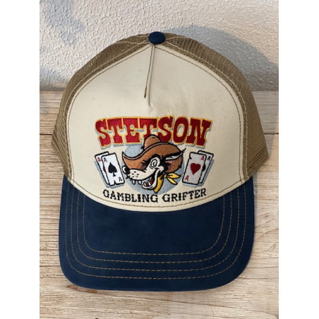 Casquette Trucker Stetson  (Loup)