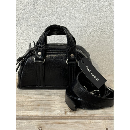 Sac cuir "le mini bowling"