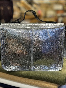 sac cuir "miroir"