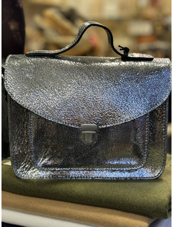 sac cuir "miroir"