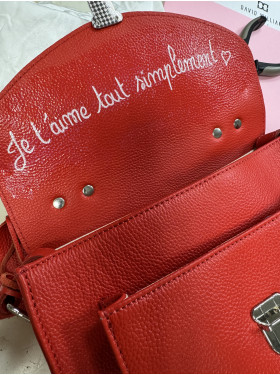 Sac cuir Mademoiselle george "mon amour" de Paul marius