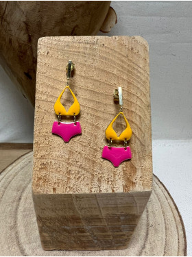 Boucles d' oreilles à Pique "Maillot de Bain"