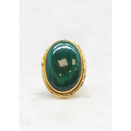 Bague "Malachite" de la collection Niiki Paris