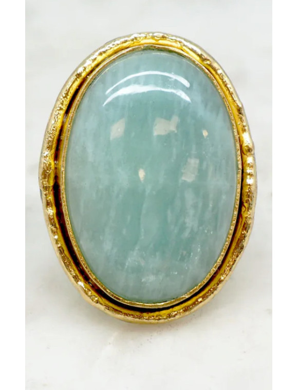 Bague "Amazonite" collection Niiki Paris