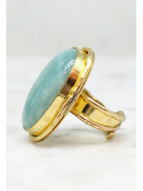 Bague "Amazonite" collection Niiki Paris