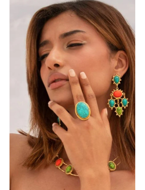 Bague "Turquoise" de la collection Niiki Paris