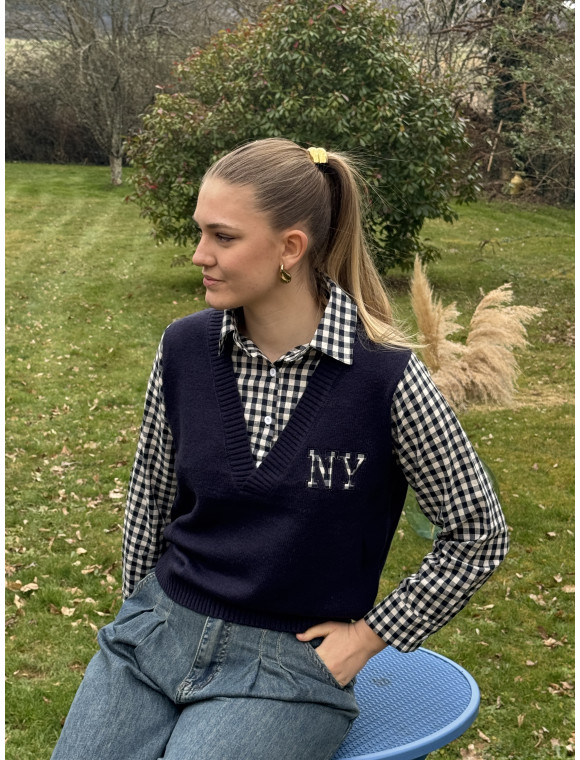 Pull chemise "Boston"