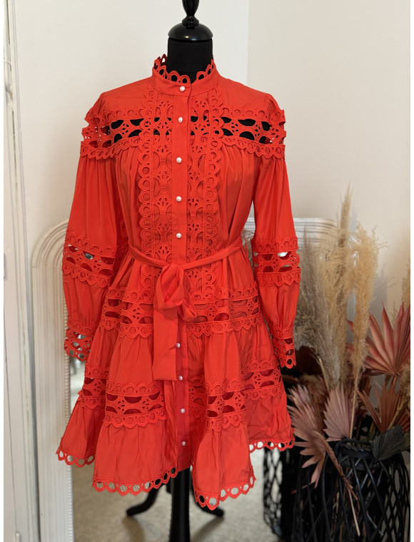 Robe "Casey corail" Collection René derhy