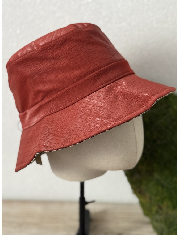 Chapeau de pluie réversible « Éléonore »