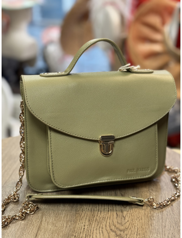 Sac cuir "Mademoiselle George N2 " Collection la Suite de PAUL MARIUS