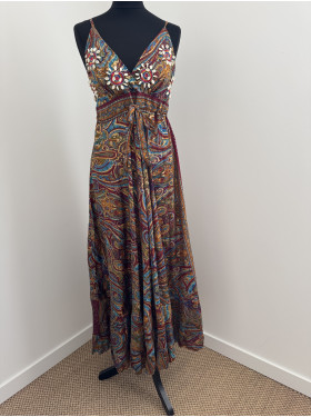 Robe longue "Soleil"
