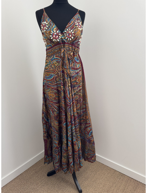 Robe longue "Soleil"