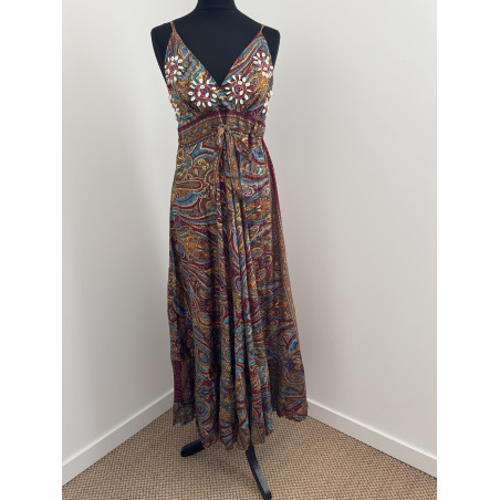 Robe longue "Soleil"
