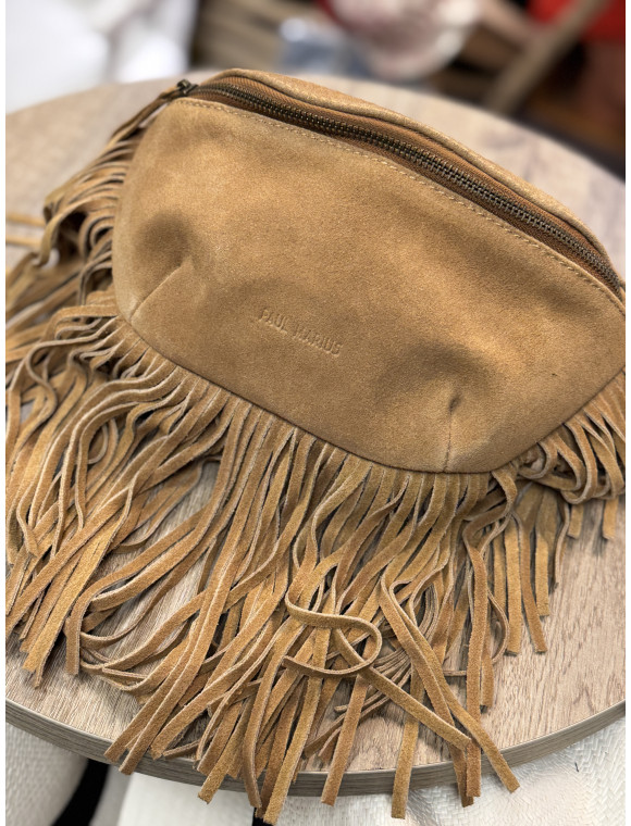 Sac Banane en cuir "Folk" de la collection PAUL MARIUS