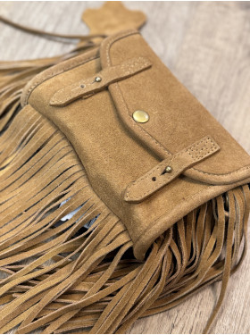 sac cuir mini indispensable "Folk" de la collection PAUL MARIUS