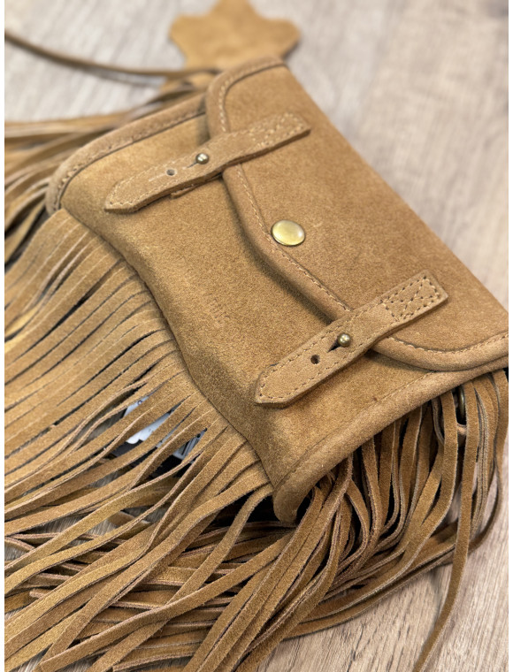 sac cuir mini indispensable "Folk" de la collection PAUL MARIUS