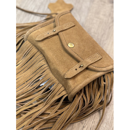 sac cuir mini indispensable "Folk" de la collection PAUL MARIUS