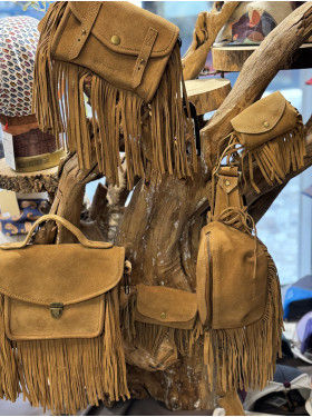 Sac Banane en cuir "Folk" de la collection PAUL MARIUS