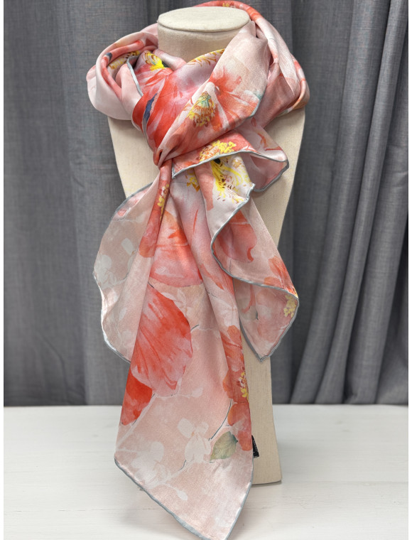 Foulard « Corail »