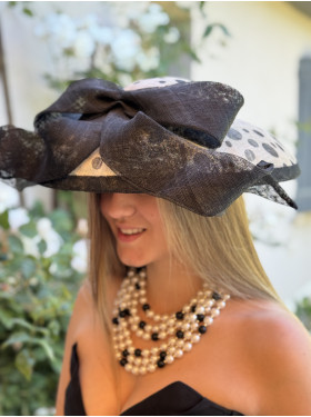 Chapeau de cérémonie "Audrey"
