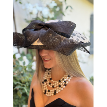 Chapeau de cérémonie "Audrey"