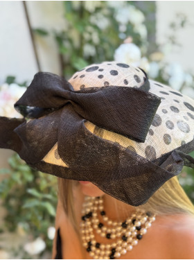 Chapeau de cérémonie "Audrey"