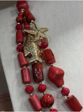 Collier fantaisie "Bora"
