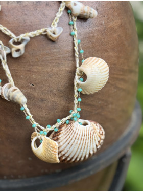 Collier sautoir " Cap d'Agde"