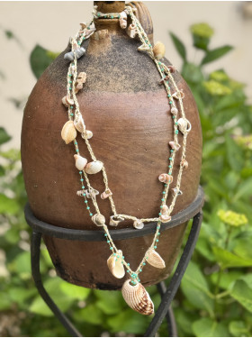 Collier sautoir " Cap d'Agde"
